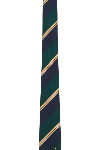 Valentino Garavani Yarn Dyed Tie | Thumbnail 2 Valentino Garavani Yarn Dyed Tie | Thumbnail 2