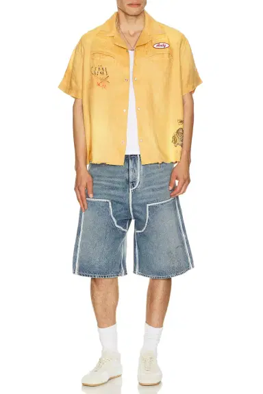 Paly Hollywood Montauk Short Sleeve Bowling Shirt | Thumbnail 3 Paly Hollywood Montauk Short Sleeve Bowling Shirt | Thumbnail 3