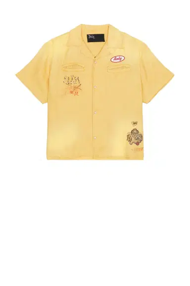 Paly Hollywood Montauk Short Sleeve Bowling Shirt | Thumbnail 4 Paly Hollywood Montauk Short Sleeve Bowling Shirt | Thumbnail 4