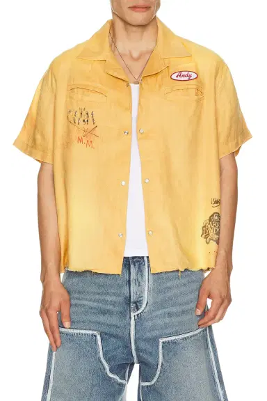 Paly Hollywood Montauk Short Sleeve Bowling Shirt | Thumbnail 1 Paly Hollywood Montauk Short Sleeve Bowling Shirt | Thumbnail 1