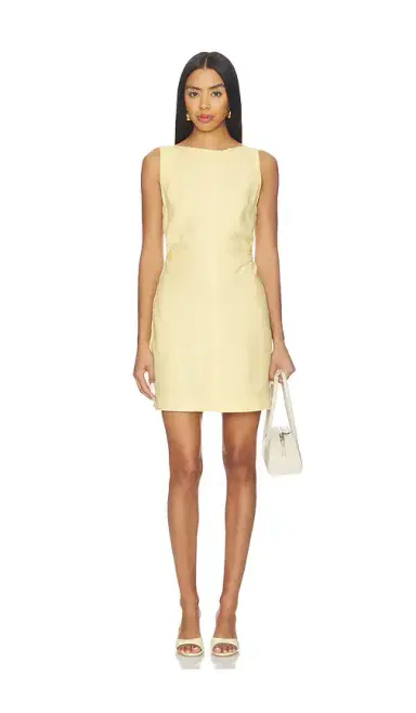 Madewell Boatneck Shirred Mini Dress | Thumbnail 1 Madewell Boatneck Shirred Mini Dress | Thumbnail 1