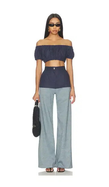 Matthew Bruch High-waist Combo Jeans | Thumbnail 5 Matthew Bruch High-waist Combo Jeans | Thumbnail 5