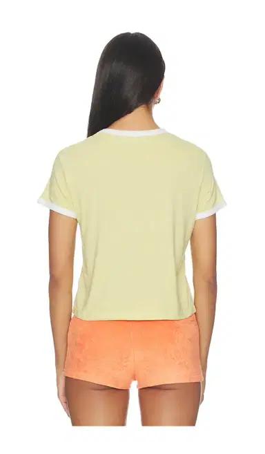 Favorite Daughter The Cropped Favorite Daughter Ringer Tee | Thumbnail 3 Favorite Daughter The Cropped Favorite Daughter Ringer Tee | Thumbnail 3