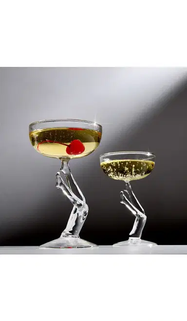 FAZEEK Tip Toe Coupe Glasses Set Of 2 | Thumbnail 3 FAZEEK Tip Toe Coupe Glasses Set Of 2 | Thumbnail 3
