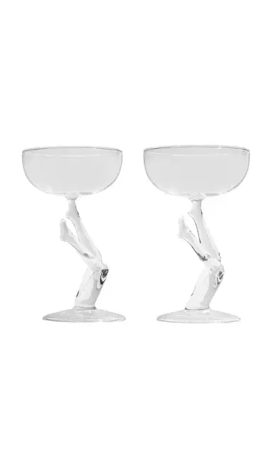 FAZEEK Tip Toe Coupe Glasses Set Of 2 | Thumbnail 1 FAZEEK Tip Toe Coupe Glasses Set Of 2 | Thumbnail 1