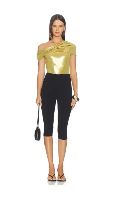 Norma Kamali Sleeveless Cowl Neck Hooded Bodysuit | Thumbnail 5 Norma Kamali Sleeveless Cowl Neck Hooded Bodysuit | Thumbnail 5