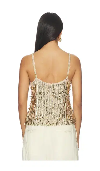 Alice + Olivia Alice + Olivia Nicolette Allover Sequin Tank | Thumbnail 3 Alice + Olivia Alice + Olivia Nicolette Allover Sequin Tank | Thumbnail 3
