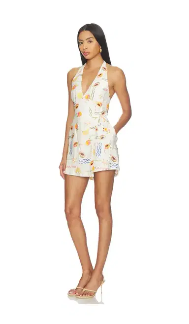 MINKPINK Vcarmen Halter Romper | Thumbnail 2 MINKPINK Vcarmen Halter Romper | Thumbnail 2