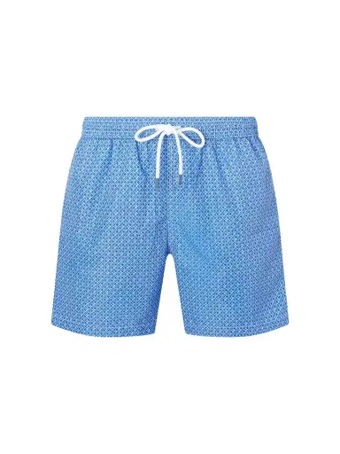FEDELI Madeira Straight-Leg Mid-Length Printed Swim Shorts - Men | Thumbnail 1 FEDELI Madeira Straight-Leg Mid-Length Printed Swim Shorts - Men | Thumbnail 1