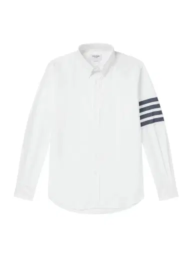 Thom Browne Striped Cotton Shirt - Men | Thumbnail 1 Thom Browne Striped Cotton Shirt - Men | Thumbnail 1