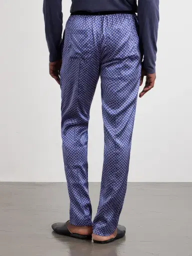 Tom Ford Printed Silk-Blend Satin Pyjama Trousers - Men | Thumbnail 4 Tom Ford Printed Silk-Blend Satin Pyjama Trousers - Men | Thumbnail 4