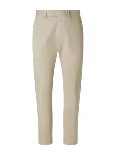 Tom Ford Tapered Cotton-Blend Twill Trousers - Men | Thumbnail 1 Tom Ford Tapered Cotton-Blend Twill Trousers - Men | Thumbnail 1