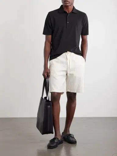 Frescobol Carioca Luca Cotton-Piqué Polo Shirt - Men | Thumbnail 2 Frescobol Carioca Luca Cotton-Piqué Polo Shirt - Men | Thumbnail 2