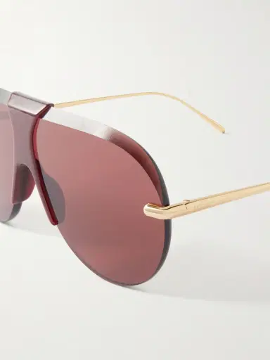 Loewe Aviator-style gold-tone and tortoiseshell acetate sunglasses - Men | Thumbnail 3 Loewe Aviator-style gold-tone and tortoiseshell acetate sunglasses - Men | Thumbnail 3