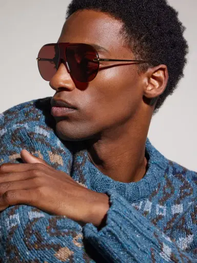 Loewe Aviator-style gold-tone and tortoiseshell acetate sunglasses - Men | Thumbnail 5 Loewe Aviator-style gold-tone and tortoiseshell acetate sunglasses - Men | Thumbnail 5
