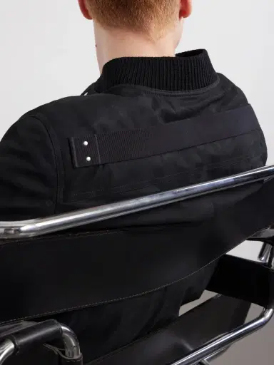 Rick Owens Bauhaus Leather Zip-Up Flight Jacket - Men | Thumbnail 6 Rick Owens Bauhaus Leather Zip-Up Flight Jacket - Men | Thumbnail 6