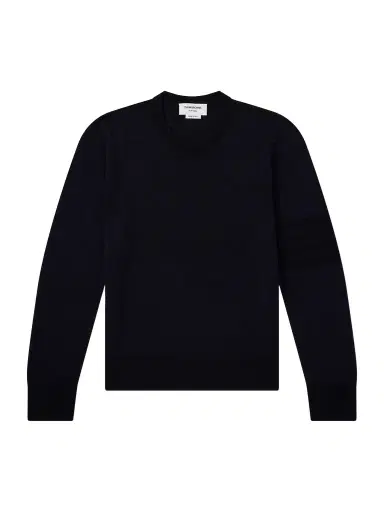 Thom Browne Milano Stitch Wool, Linen and Cotton-Blend Sweater - Men | Thumbnail 1 Thom Browne Milano Stitch Wool, Linen and Cotton-Blend Sweater - Men | Thumbnail 1