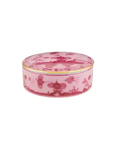 GINORI 1735 Porpora Round Covered Box | Thumbnail 1 GINORI 1735 Porpora Round Covered Box | Thumbnail 1