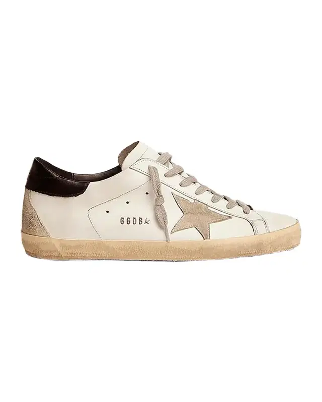 Men 's Super-Star Leather Low-Top Sneakers Men 's Super-Star Leather Low-Top Sneakers