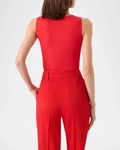 Akris punto Square-Neck Modal Stretch Jersey Tank Top | Thumbnail 3 Akris punto Square-Neck Modal Stretch Jersey Tank Top | Thumbnail 3