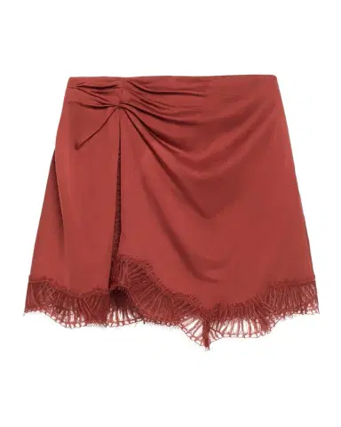 A.L.C. Dion Satin Lace-Trim Mini Skirt | Thumbnail 1 A.L.C. Dion Satin Lace-Trim Mini Skirt | Thumbnail 1