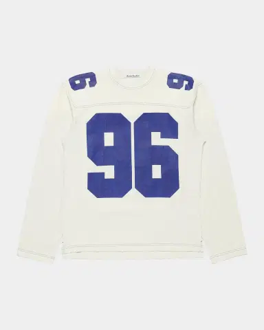 Acne Studios Men's Cotton 1996 Varsity Long-Sleeve T-Shirt | Thumbnail 3 Acne Studios Men's Cotton 1996 Varsity Long-Sleeve T-Shirt | Thumbnail 3