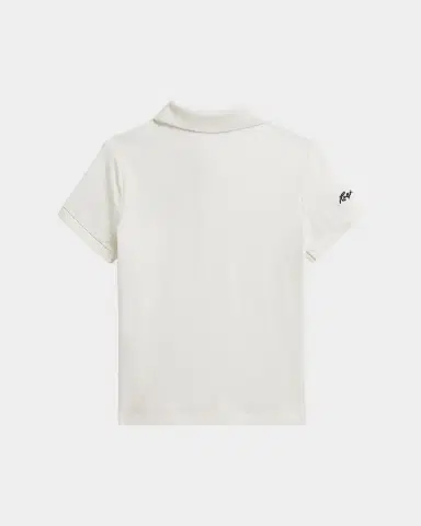 Polo Ralph Lauren Girl's Yankees Cotton Mesh Polo Shirt, Size -XL | Thumbnail 2 Polo Ralph Lauren Girl's Yankees Cotton Mesh Polo Shirt, Size -XL | Thumbnail 2