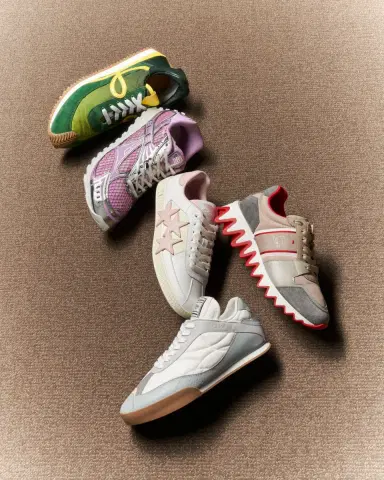 Bottega Veneta Orbit Metallic Net Runner Sneakers | Thumbnail 2 Bottega Veneta Orbit Metallic Net Runner Sneakers | Thumbnail 2
