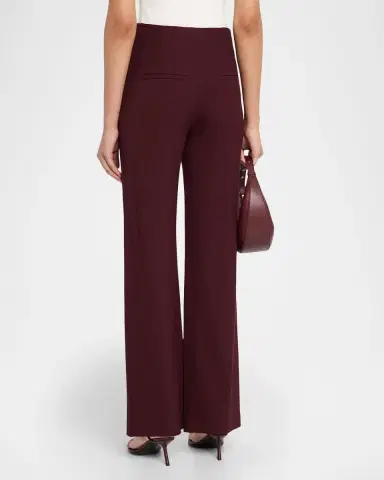 Veronica Beard Jude Straight-Leg Pants | Thumbnail 3 Veronica Beard Jude Straight-Leg Pants | Thumbnail 3