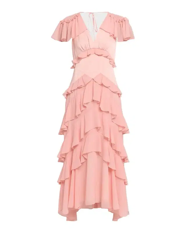 Tatum Ruffled Flutter-Sleeve Dress Tatum Ruffled Flutter-Sleeve Dress