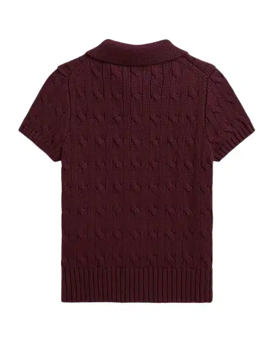 Polo Ralph Lauren Boy's Mini-Cable Cotton Polo Shirt | Thumbnail 1 Polo Ralph Lauren Boy's Mini-Cable Cotton Polo Shirt | Thumbnail 1