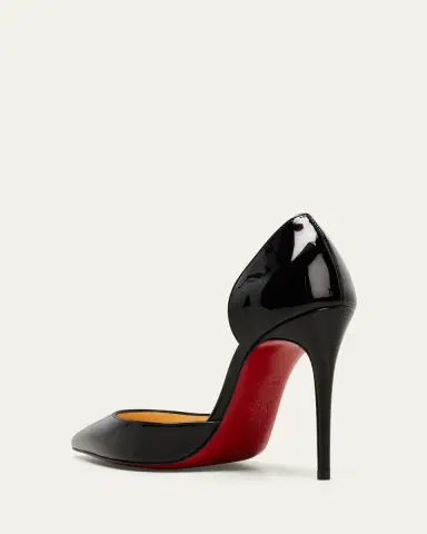 Christian Louboutin 100mm Iriza Patent Open-Side Pumps | Thumbnail 4 Christian Louboutin 100mm Iriza Patent Open-Side Pumps | Thumbnail 4