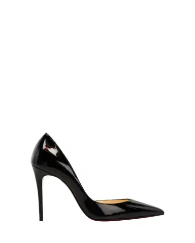 Christian Louboutin 100mm Iriza Patent Open-Side Pumps | Thumbnail 1 Christian Louboutin 100mm Iriza Patent Open-Side Pumps | Thumbnail 1