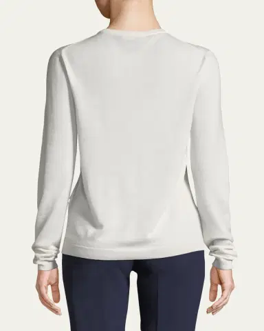 Ralph Lauren Collection Cashmere Crewneck Sweater | Thumbnail 3 Ralph Lauren Collection Cashmere Crewneck Sweater | Thumbnail 3