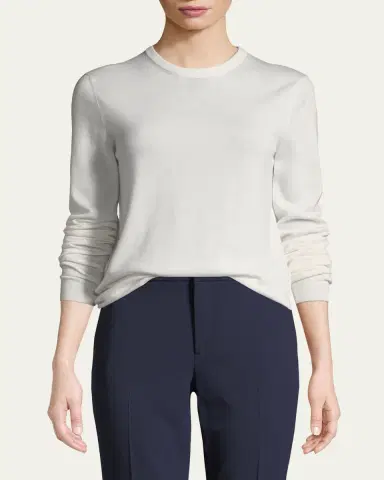 Ralph Lauren Collection Cashmere Crewneck Sweater | Thumbnail 4 Ralph Lauren Collection Cashmere Crewneck Sweater | Thumbnail 4