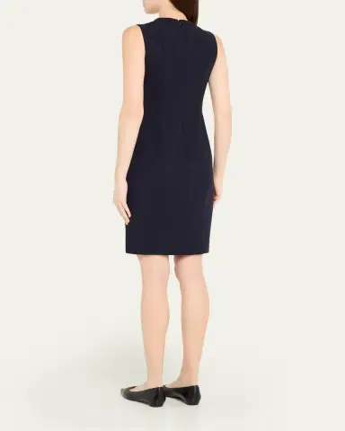 Akris Sleeveless V-Neck Dress | Thumbnail 3 Akris Sleeveless V-Neck Dress | Thumbnail 3