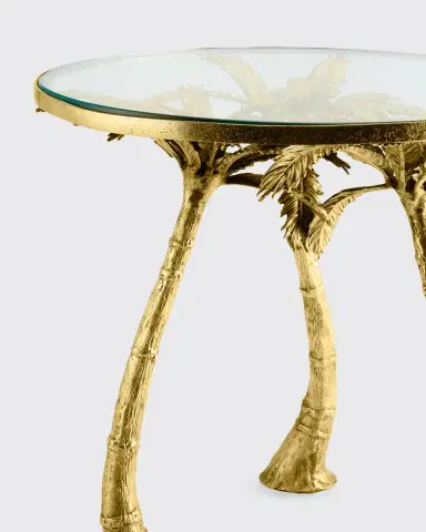 Michael Aram Palm Accent Table | Thumbnail 4 Michael Aram Palm Accent Table | Thumbnail 4