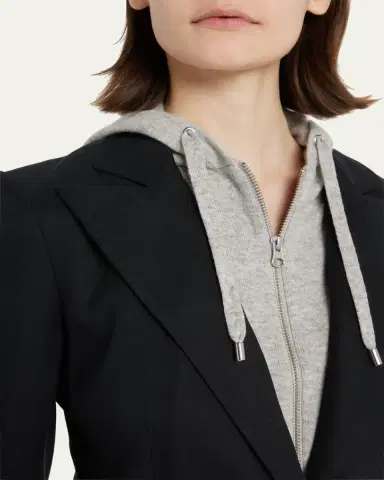 Veronica Beard Cashmere Hoodie Dickey | Thumbnail 5 Veronica Beard Cashmere Hoodie Dickey | Thumbnail 5