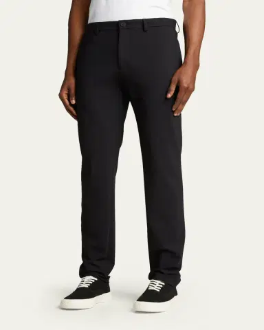 Theory Men's Zaine Precision Ponte Slim-Straight Chino-Style Pants | Thumbnail 4 Theory Men's Zaine Precision Ponte Slim-Straight Chino-Style Pants | Thumbnail 4