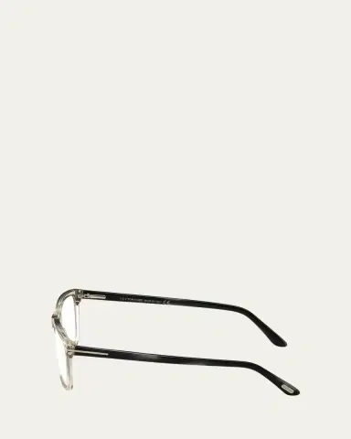 Tom Ford Blue Blocking Two-Tone Acetate Square Glasses | Thumbnail 2 Tom Ford Blue Blocking Two-Tone Acetate Square Glasses | Thumbnail 2