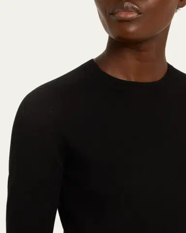 Loro Piana Girocollo Manica Neo Piuma Cashmere Sweater | Thumbnail 5 Loro Piana Girocollo Manica Neo Piuma Cashmere Sweater | Thumbnail 5