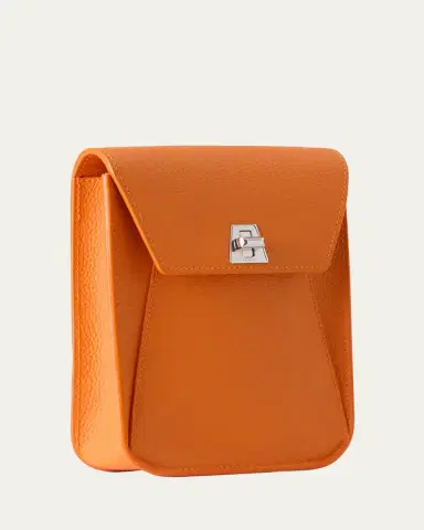 Akris Anouk Mini Leather Messenger Bag | Thumbnail 2 Akris Anouk Mini Leather Messenger Bag | Thumbnail 2