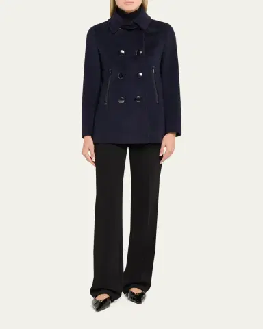 Akris punto Cashmere and Wool-Blend Top Coat | Thumbnail 2 Akris punto Cashmere and Wool-Blend Top Coat | Thumbnail 2