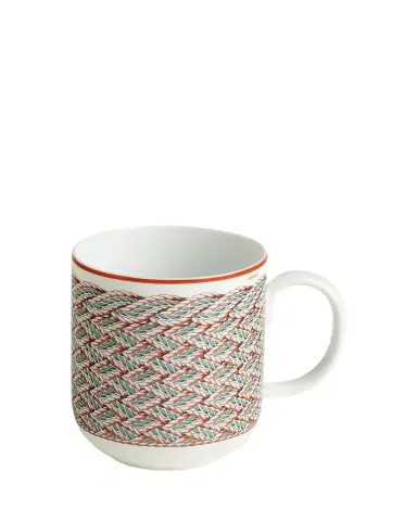 Hermes Tressages Equestres No. 2 Mug, 10 oz. | Thumbnail 1 Hermes Tressages Equestres No. 2 Mug, 10 oz. | Thumbnail 1