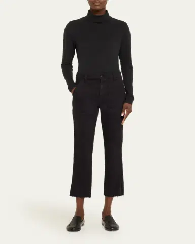 AMO Denim Easy Straight Cropped Army Trousers | Thumbnail 2 AMO Denim Easy Straight Cropped Army Trousers | Thumbnail 2