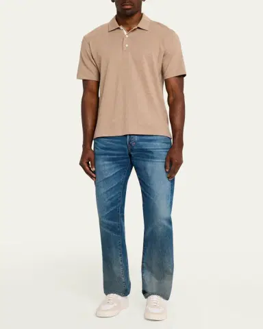 Rag & Bone Men's Classic Flame Polo Shirt | Thumbnail 2 Rag & Bone Men's Classic Flame Polo Shirt | Thumbnail 2