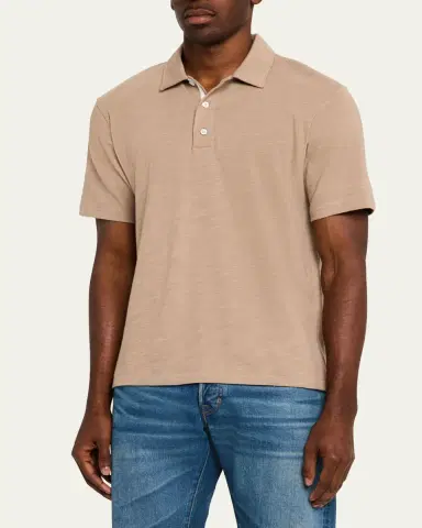 Rag & Bone Men's Classic Flame Polo Shirt | Thumbnail 4 Rag & Bone Men's Classic Flame Polo Shirt | Thumbnail 4