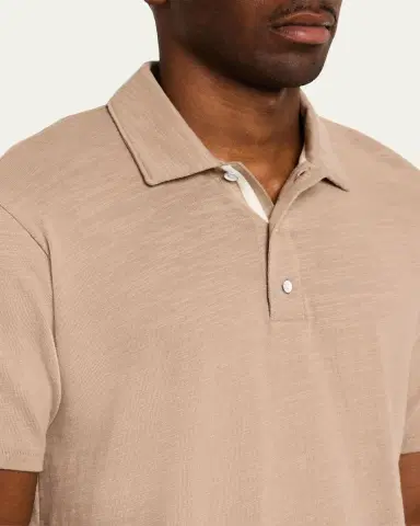 Rag & Bone Men's Classic Flame Polo Shirt | Thumbnail 5 Rag & Bone Men's Classic Flame Polo Shirt | Thumbnail 5