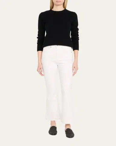 Veronica Beard Carson High-Rise Ankle Flare Jeans | Thumbnail 2 Veronica Beard Carson High-Rise Ankle Flare Jeans | Thumbnail 2