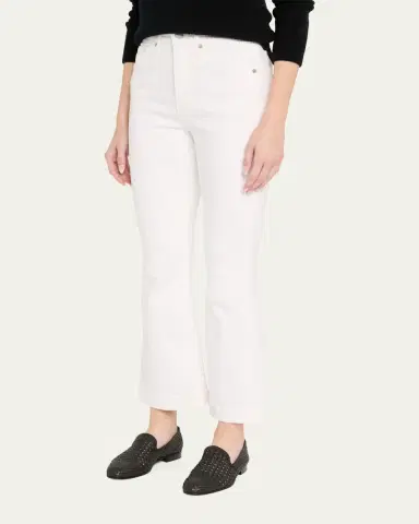 Veronica Beard Carson High-Rise Ankle Flare Jeans | Thumbnail 4 Veronica Beard Carson High-Rise Ankle Flare Jeans | Thumbnail 4